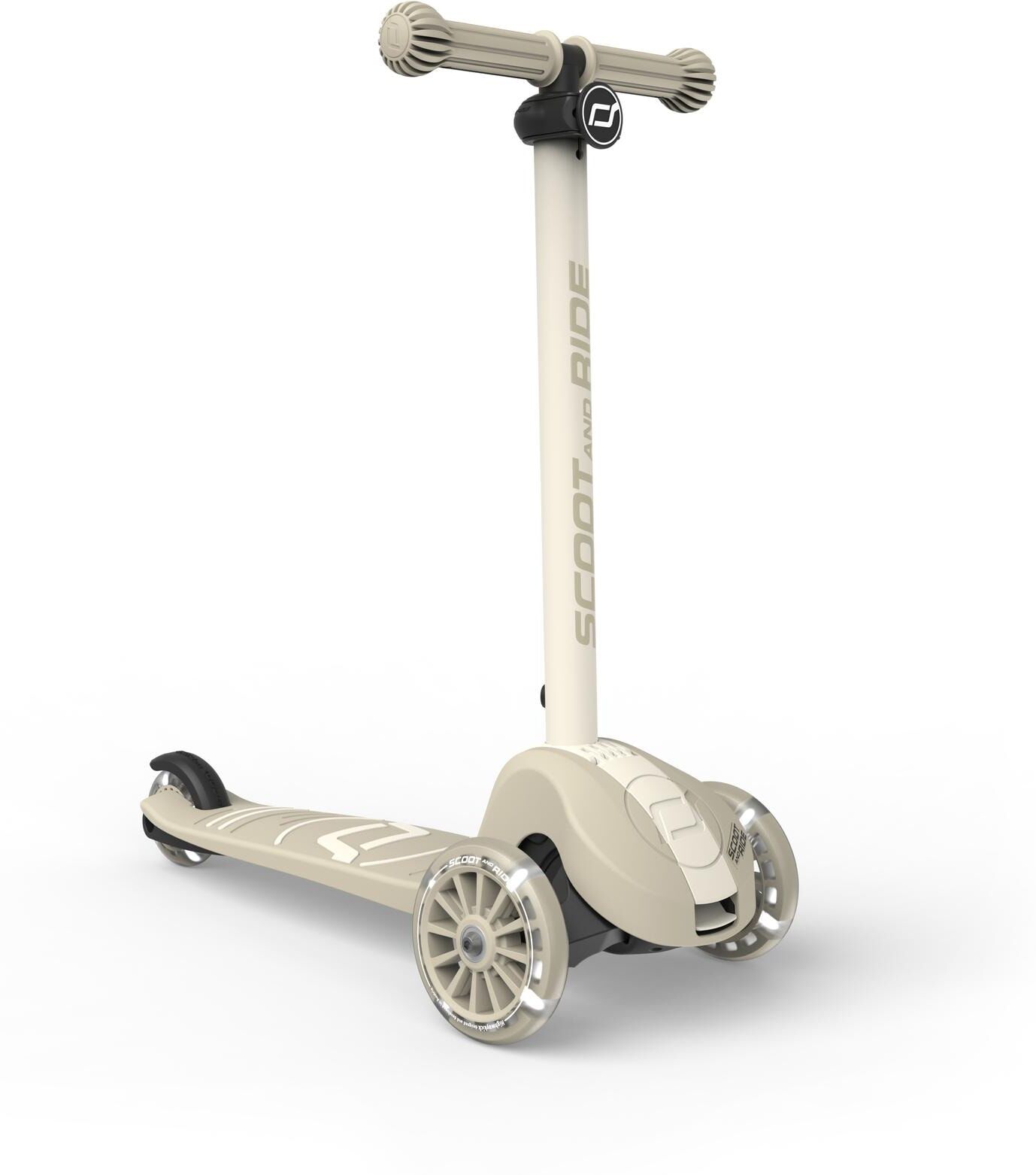 Scooter "Scoot and Ride Highwaykick 3S", beige (natur), Roller, Kinder, Scooter natur Einheitsgröße