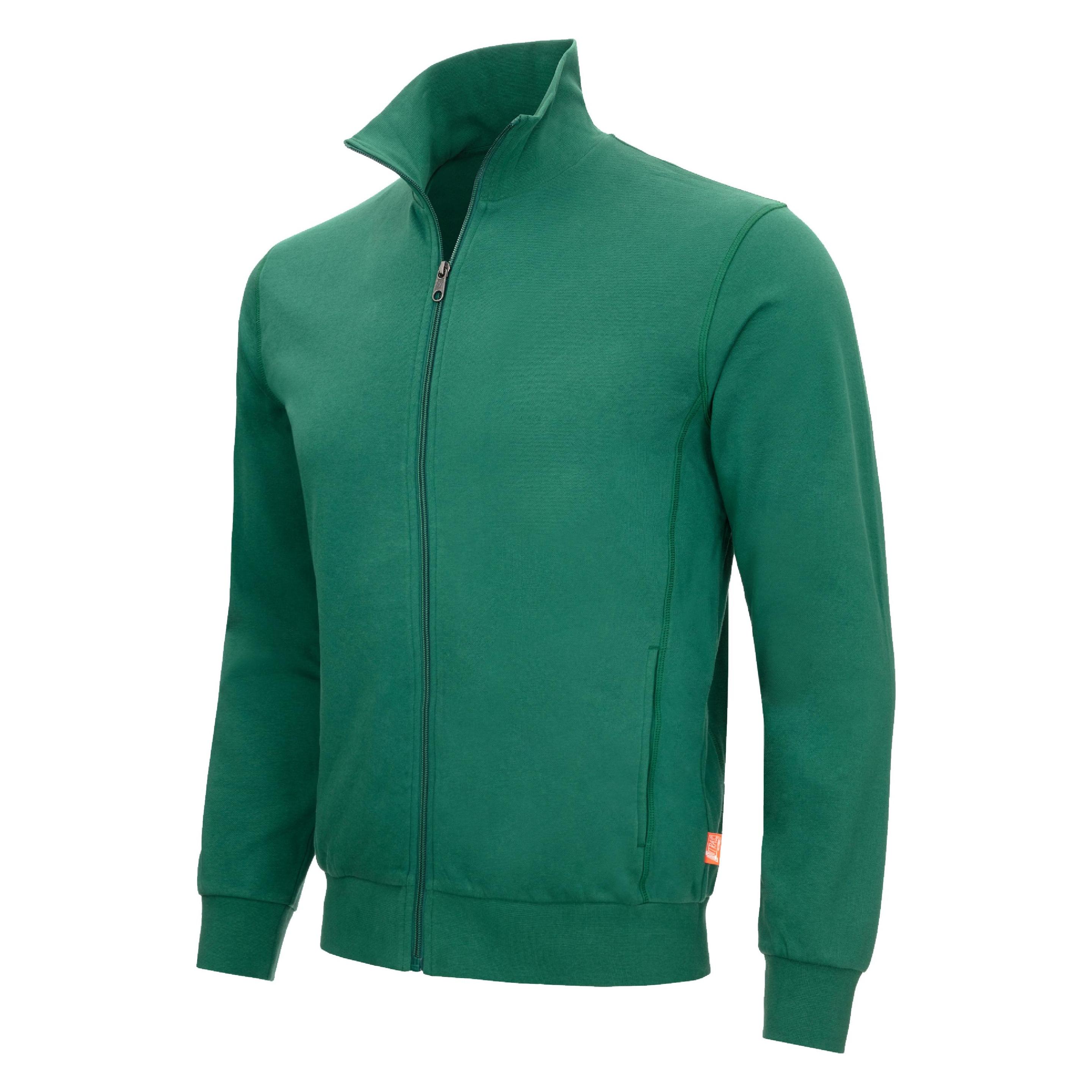 Nitras MOTION TEX LIGHT, Sweatjacke, verschiedene Farben, 300 g/qm, angenehmer Tragekomfort, gekämmt (3XL, 4XL, 5XL, 6XL, L, M, S, XL, XS, XXL) (7020-3000GR.XL)