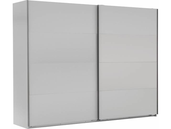 Schwebetürenschrank WIMEX Easy , weiß (weiß uni), B:225cm H:210cm T:65cm, Schränke, Schwebetürenschrank