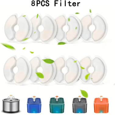 Inspire Curations FreshFlow Multi Filtration Cat Water Fountain Replacement Filters ordinary 8pcs