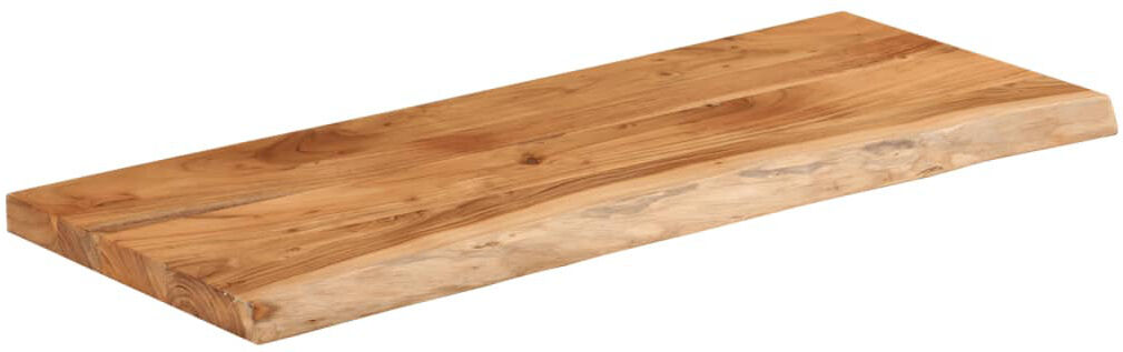 Alpen Home Rectangular Table Top Rectangular Solid Wood Brown 90 x 40 x 3.8 cm