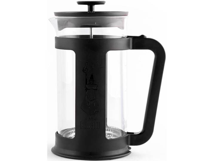 Kaffeebereiter BIALETTI Smart , schwarz (transparent, schwarz), 1 l, Kaffeemaschinen, Kaffeebereiter, hitzebeständiges Borosilikatglas