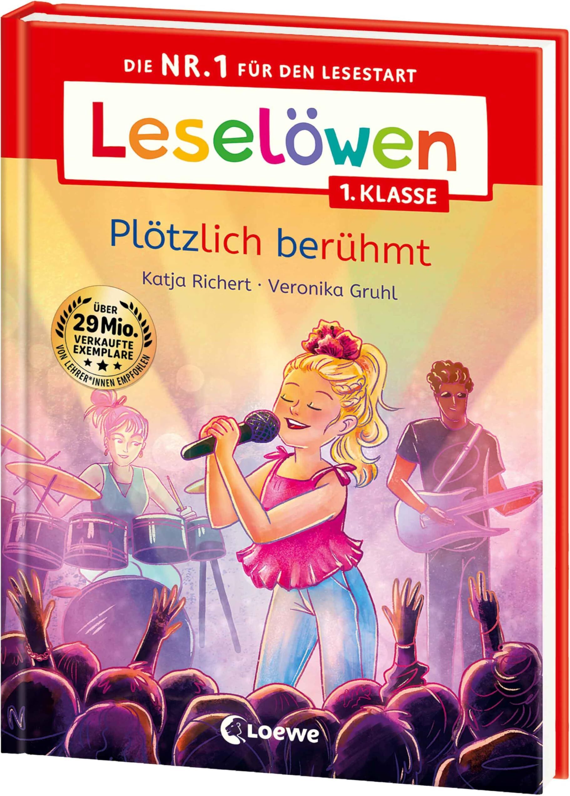 Katja Richert - Leselöwen 1. Klasse - Plötzlich berühmt: Die Nr. 1 für den Lesestart - Mit Leselernschrift ABeZeh - Erstlesebuch für Kinder ab 6 Jahren - Preis vom 18.10.2026 19:22:15 h