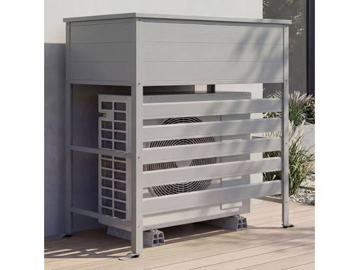 Mendler Verkleidung für Klimaanlage/Wärmetauscher HWC-P94 - grau