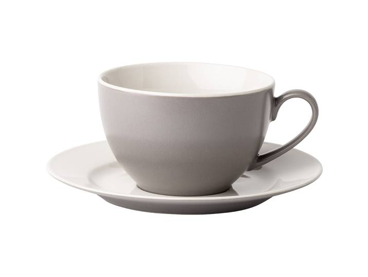 Kaffeegläser-Set Elements Taupe Steingut 8 Stk - Kaffeegläser-Set