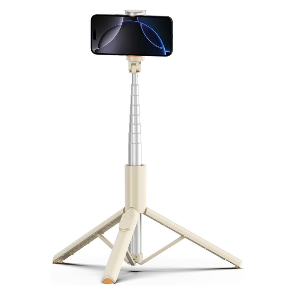 Tech-Protect Selfie-Stick L09S mit Stativ - beige (198739)