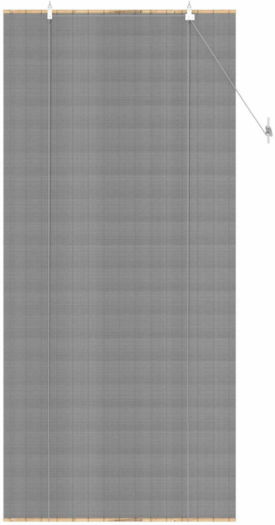 Highland Dunes Bamboo Roller shade Grey 100cm W X 220cm L