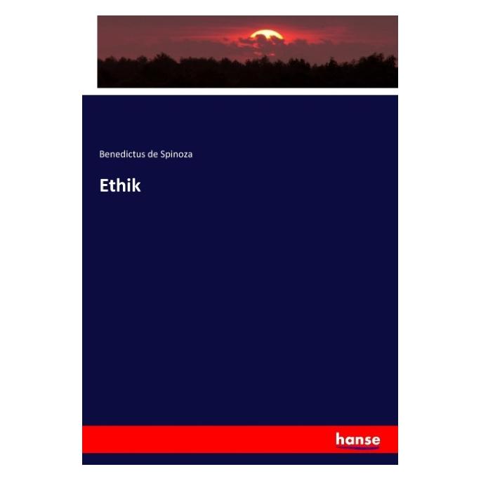 Hansebooks Ethik (Deutsch, Softcover, Baruch de Spinoza, Benedictus de Spinoza) (35165531)