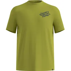 Odlo, Herren, Funktionsshirt, Cotton Blend There'S More Out There (S), Grün, S