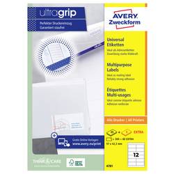 Avery-Zweckform 4781 Universal-Etiketten 97 x 42.3 mm Papier Weiß 360 St. Permanent haftend Tintenstrahldrucker, Laserdrucker, Farblaserdrucker, Kopierer,