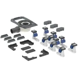 Geberit Duofix Duschwannenablauf 551554001 mit 10 Füßen, Sperrwasserhöhe 50mm