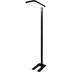 Luxula Stehlampe LX700190, LED, schwarz, 198 cm, 7000 Lumen, 100 Watt, dimmbar