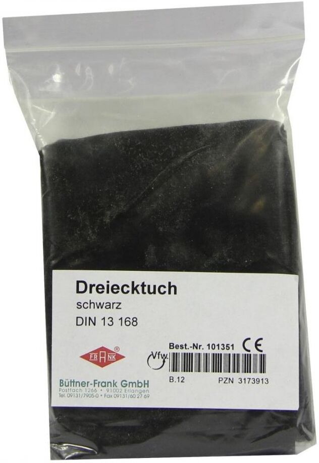 Dreiecktuch schwarz