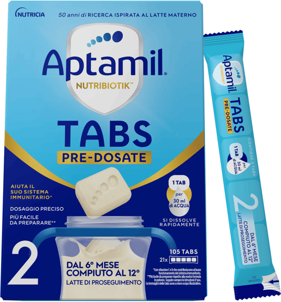 Aptamil NUTRIBIOTIK TABS 2 21 bustine (105 tabs)