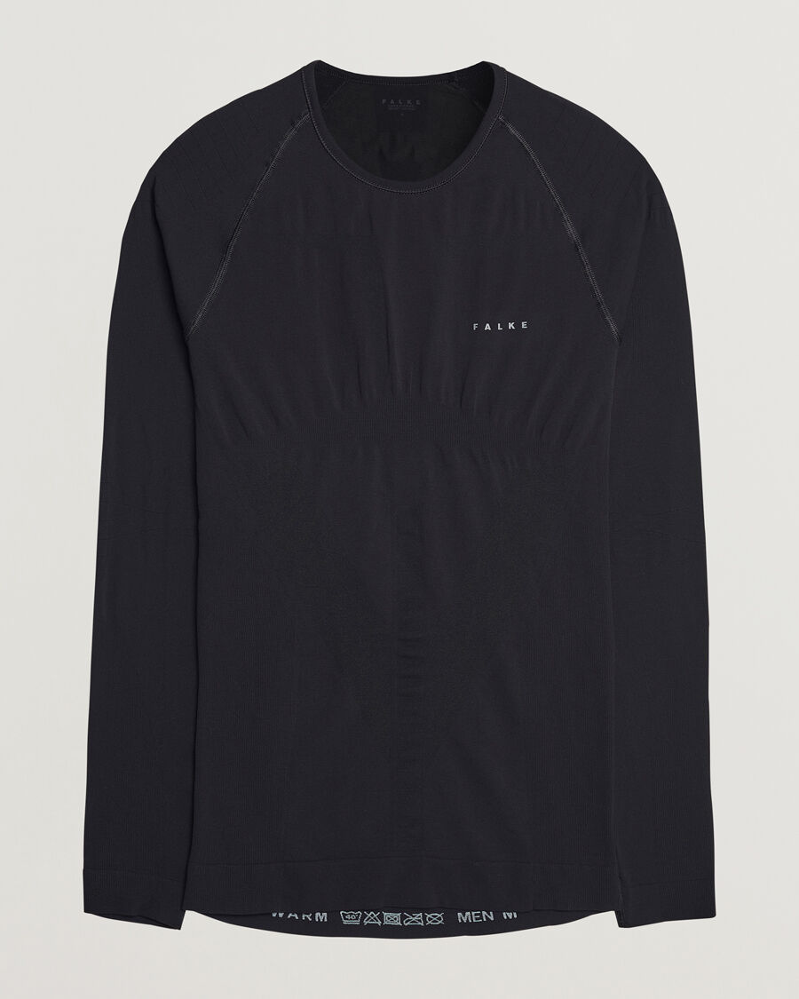 Falke Long Sleeve Warm Shirt Black men M Sort