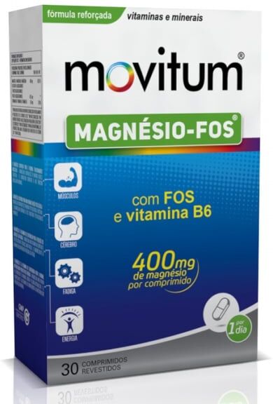 Moreno Movitum Magnesio Fos Comprimidos Revestidos x30
