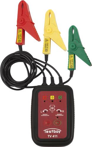 Testboy TV 411 Drehfeldmessgerät CAT III 600V LED