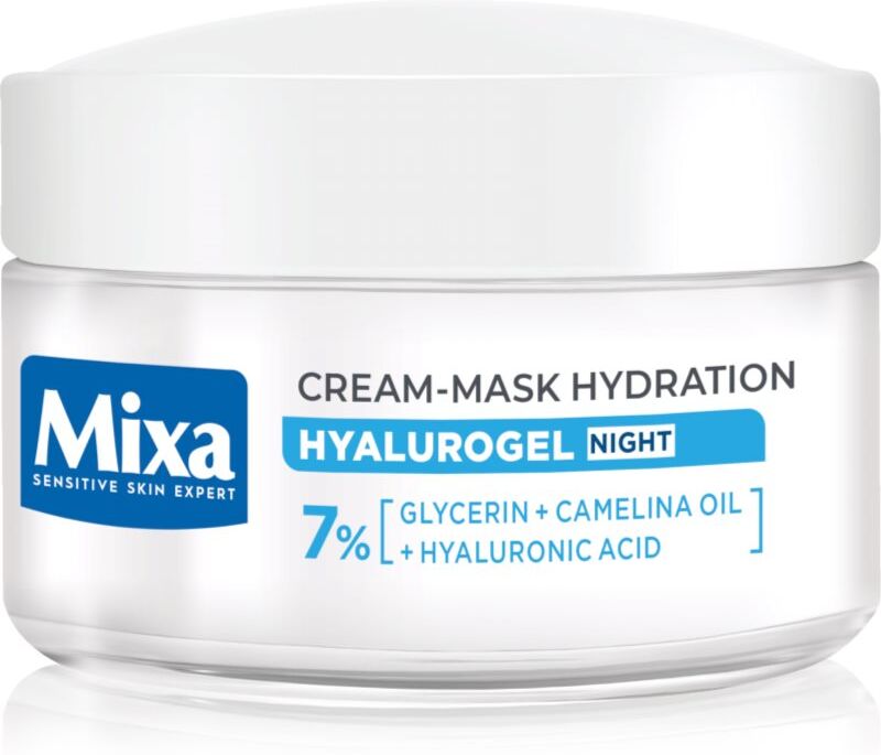 Mixa Hyalurogel Night Fugtgivende creme til ansigtet Nat 50 ml