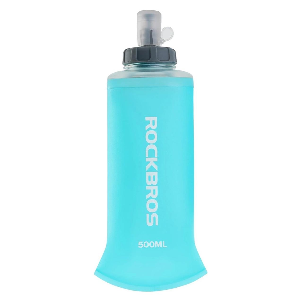 Rockbros Bukłak 35210027001 soft flask miękki bidon do biegania 500 ml - jasnoniebieski (0.50 l) (5907769390487)