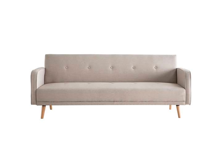 Sofa verstellbar 3 Plätze skandinavisches Design Naturfarbe ULLA