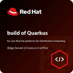 Red Hat build of Quarkus for non-Red Hat platforms for DC (Edge Server) (2 Cores or 4 vCPUs)