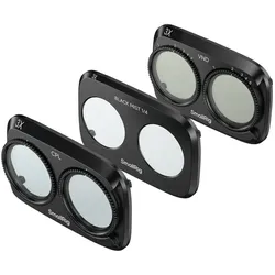 SMALLRIG 6649 All-in-One Filterset für DJI Osmo Pocket 4P (VND-CPL-1/4 bl mist)