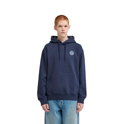Hoodie ELEMENT "Watching", Herren, Gr. M, blau (eclipse navy), Obermaterial: 50% Baumwolle, 30% Baumwolle, 20% Polyester., Sweatshirts Hoodie