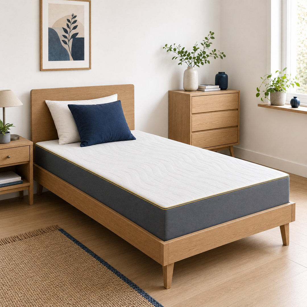 Viscotherapy Ortho Sleep Firm 24cm Gel Memory Foam Mattress Single (3')