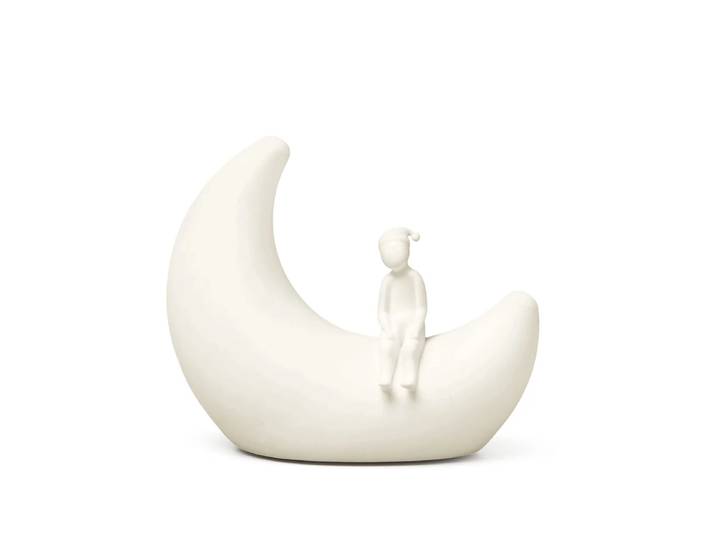 Cam Cam Copenhagen - Moon Akku-Tischleuchte, creme