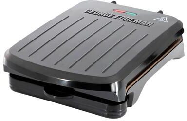 George Foreman 40 Square Inch Nonstick Electric Panini Grill with Drip Tray