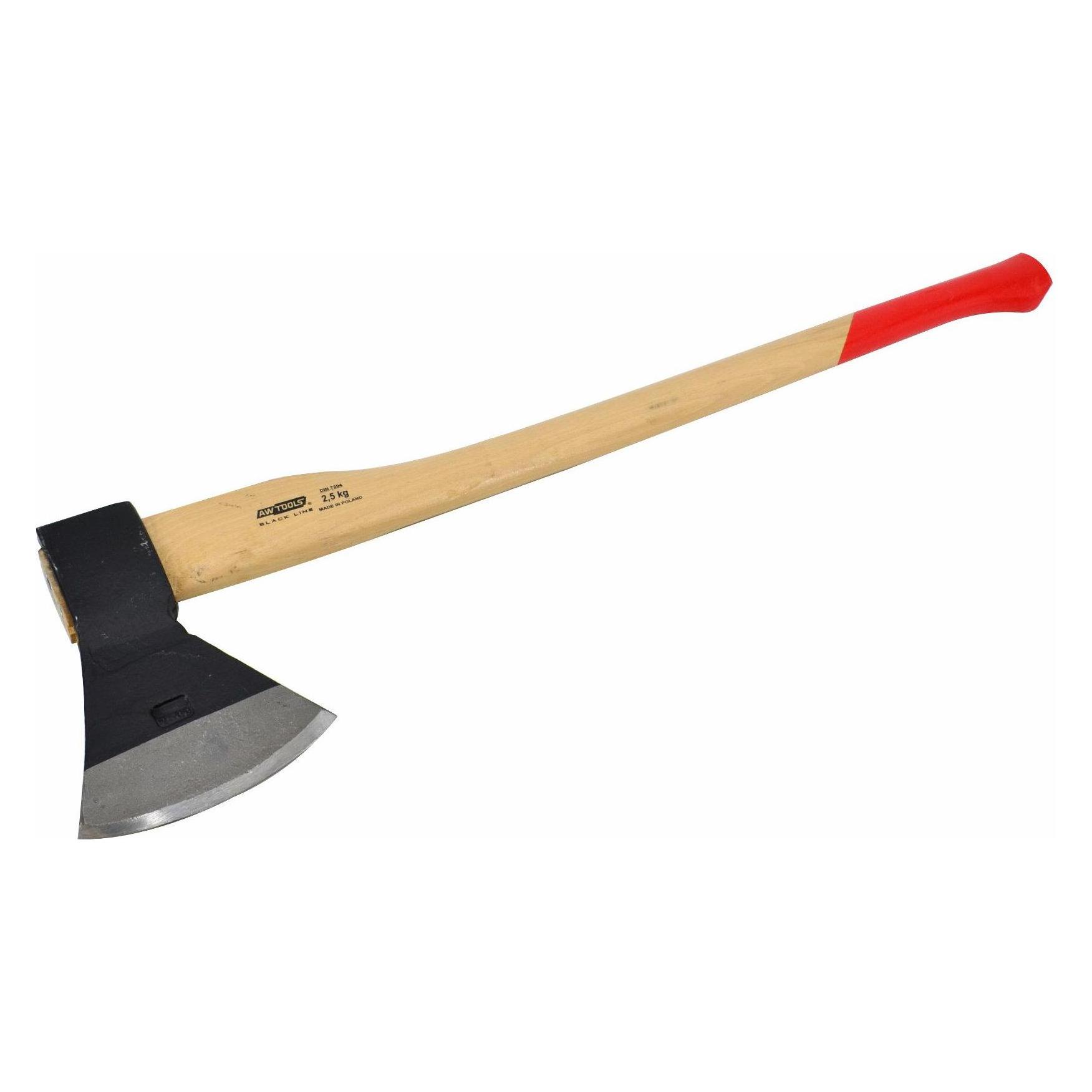 AW Tools AWTOOLS CARPET HAIR 2,5kg WOODEN HANDLE Black LINE (AW33058BL)