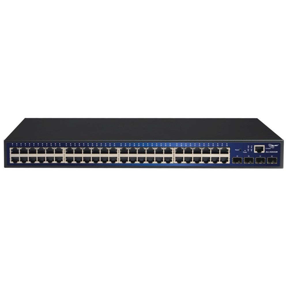 ALLNET ALL-SG8452M, Managed, L2, Gigabit Ethernet (10/100/1000), Vollduplex