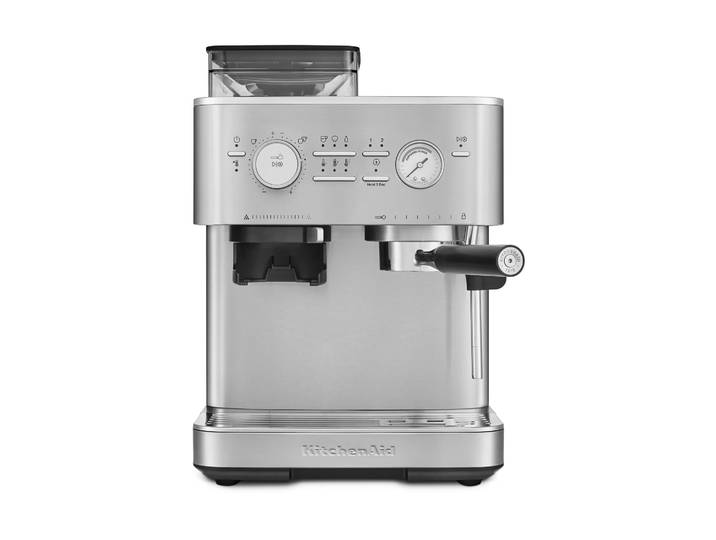 KitchenAid KitchenAid halbautomatische Espressomaschine mit Mühle Stahl