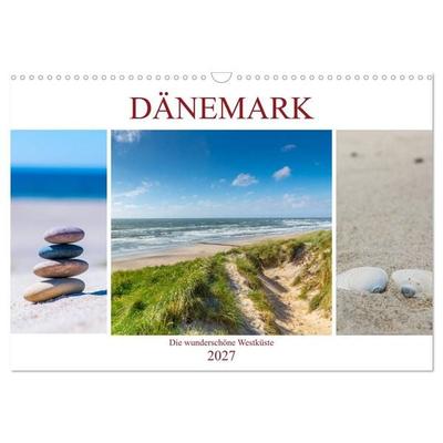 Dänemark - Die wunderschöne Westküste (Wandkalender 2027 DIN A3 quer), CALVENDO Monatskalender