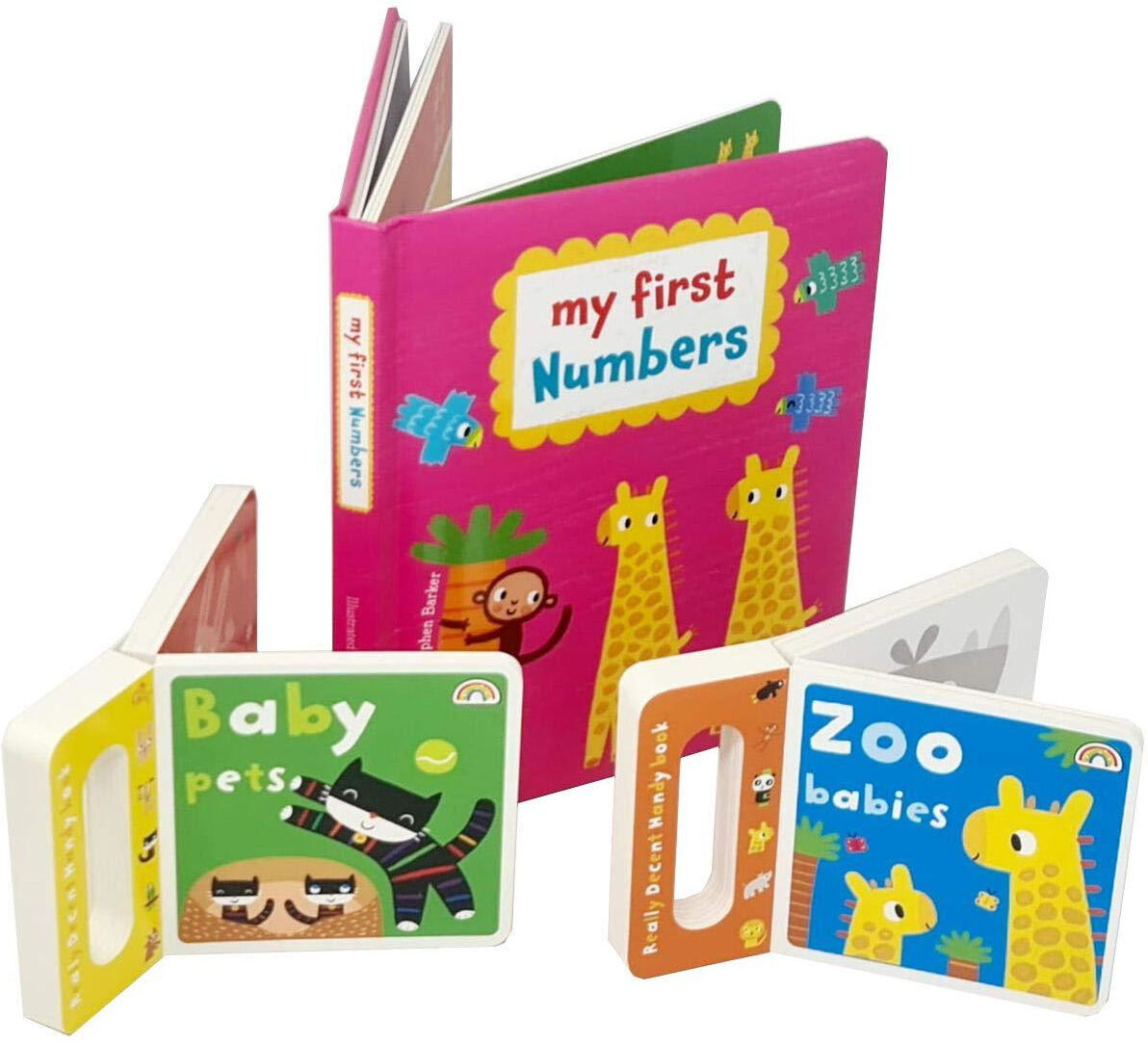 Really Decent Books ltd My First Numbers Collection Zoo Babies & Baby Pets Board Book Set