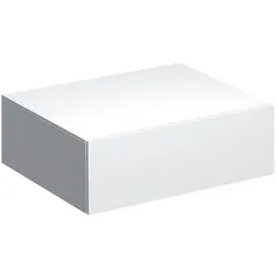 Geberit Xeno2 Seitenschrank 500507011 58x20x46,2cm, mit Schublade, hochglänzend/weiß