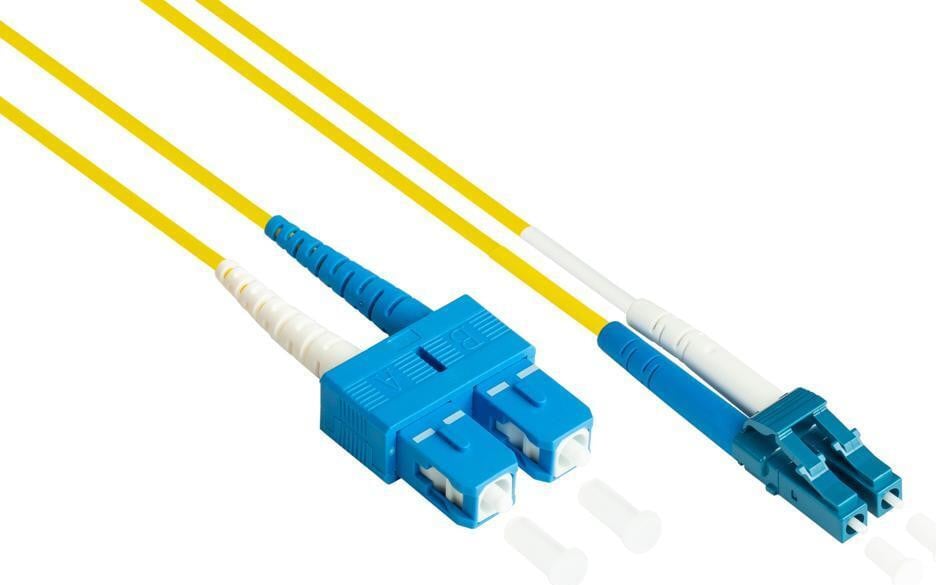 Good Connections Patchkabel glasvezel duplex OS2 single-mode 9/125 LC/SC 15 meter