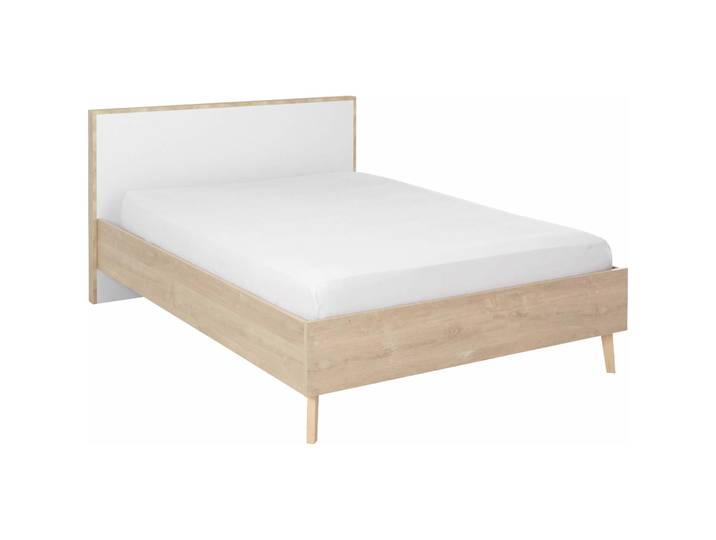 Gautier Bett - Farbe: eiche hell - Material: Holzwerkstoff - 14