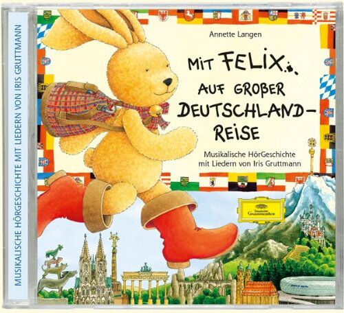 Annette Langen - Mit Felix auf großer Deutschlandreise (CD): Musikalische HörGeschichte mit Liedern von Iris Gruttmann - Preis vom 27.09.2026 03:53:48 h