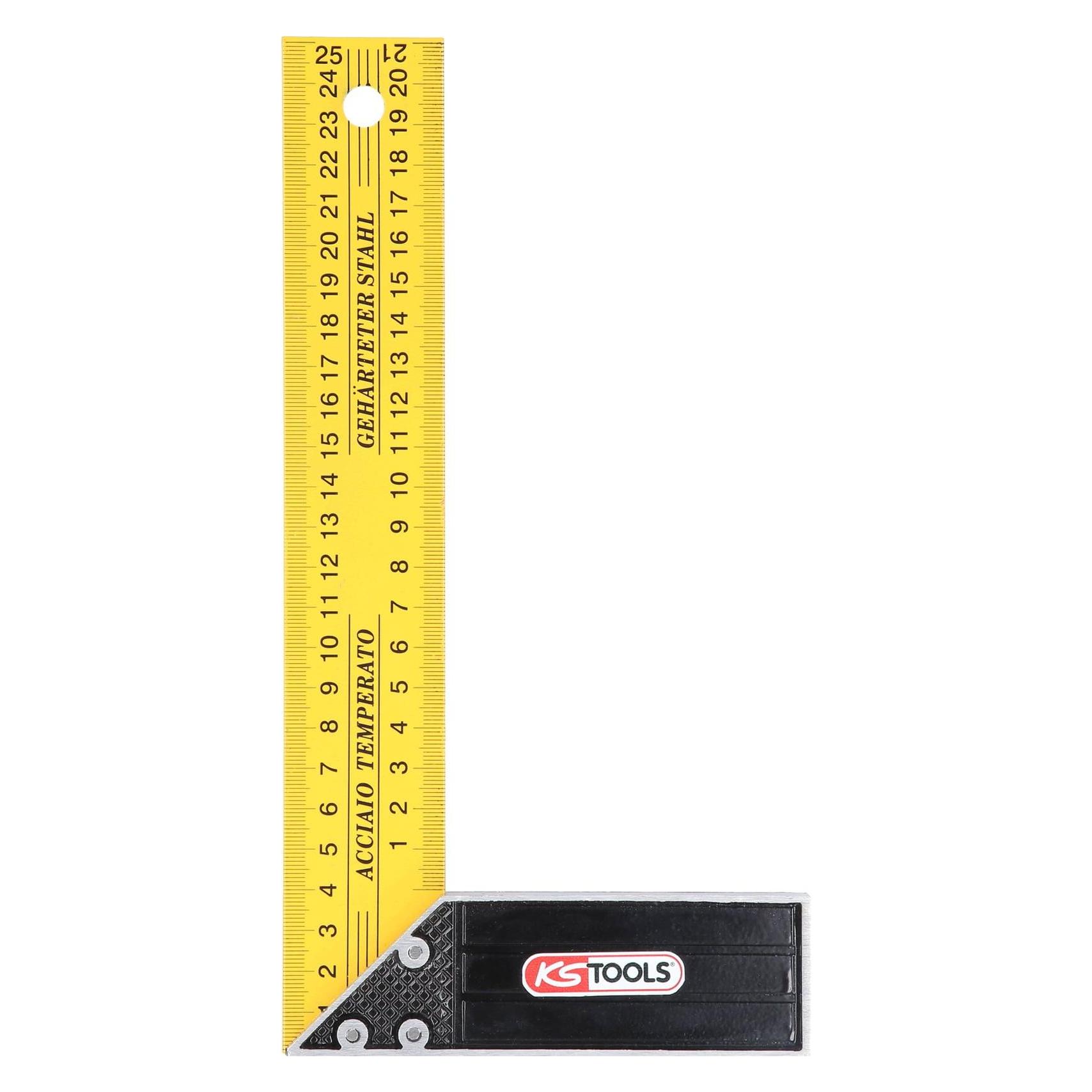 KS Tools Schreinerwinkel mit Aluminiumzunge. 250mm 300.0220 (300.0220)