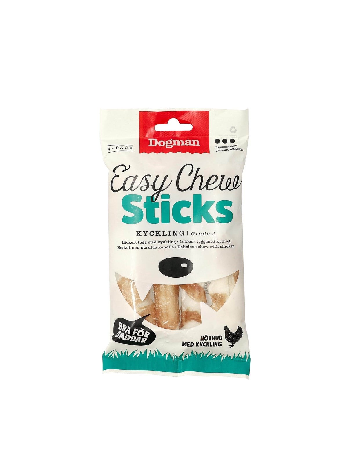 Dogman Easychew with chicken 4p