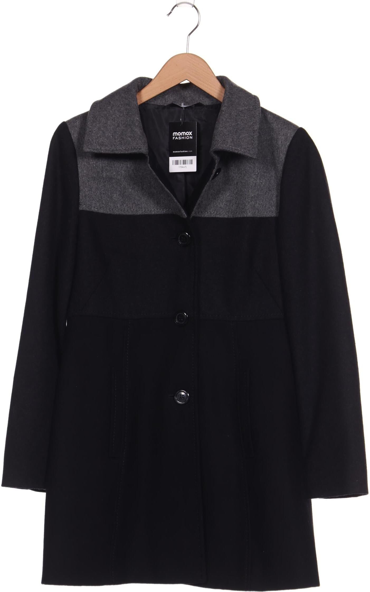 In Linea Damen Mantel, Grau, Gr. EU 38, Synthetik / Wolle - Second Hand