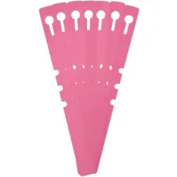 CombiCraft Schlaufenetiketten in Pink - 210x20mm - Bündel mit 100 Stück