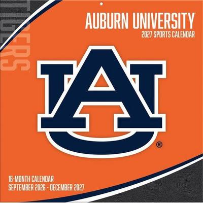 Auburn Tigers 2027 Wall Calendar
