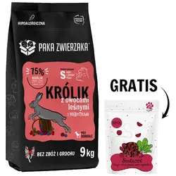 PAKA ZWIERZAKA Seven’th Heaven Kaninchen mit Waldfrüchten 9kg + GRATIS !!!