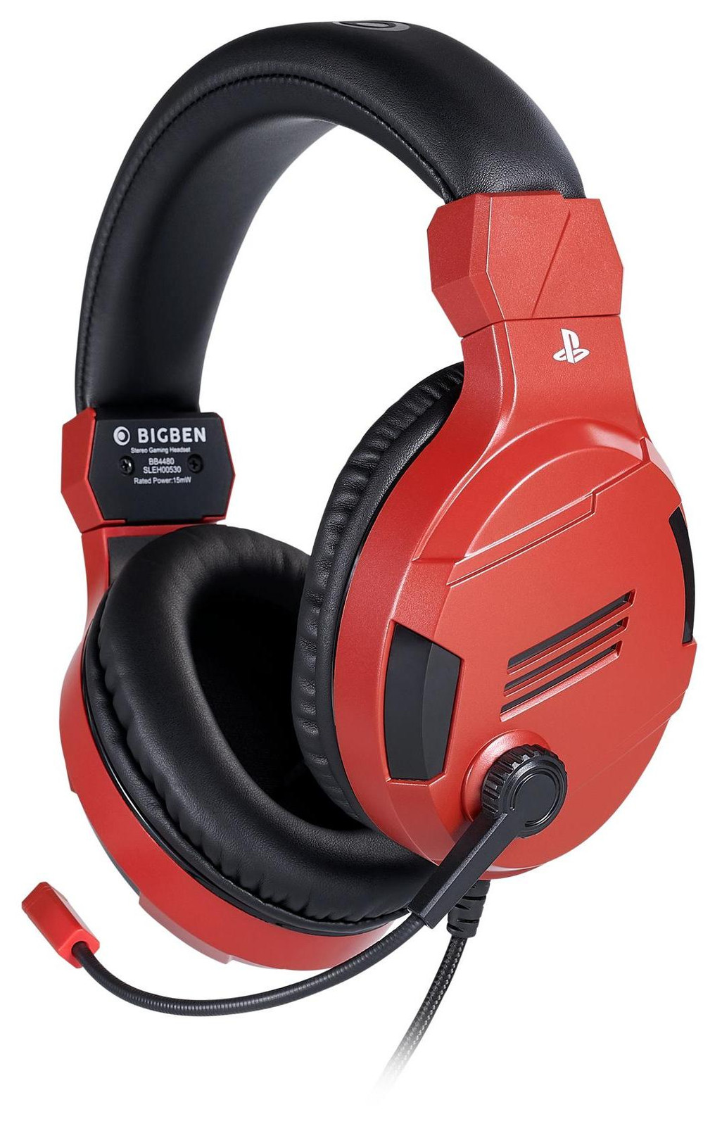BigBen PS4-hoofdtelefoon met microfoon - Rood