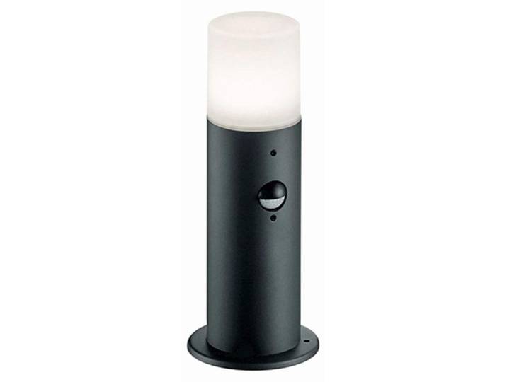 Lampadaire sur pied avec détecteur de mouvement\, anthracite\, hauteur 30 cm\, pour l'éclairage des allées de jardin