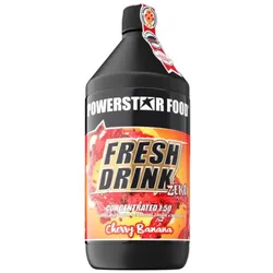 Powerstar Food - Fresh Drink - 1000mlCherry-Banana