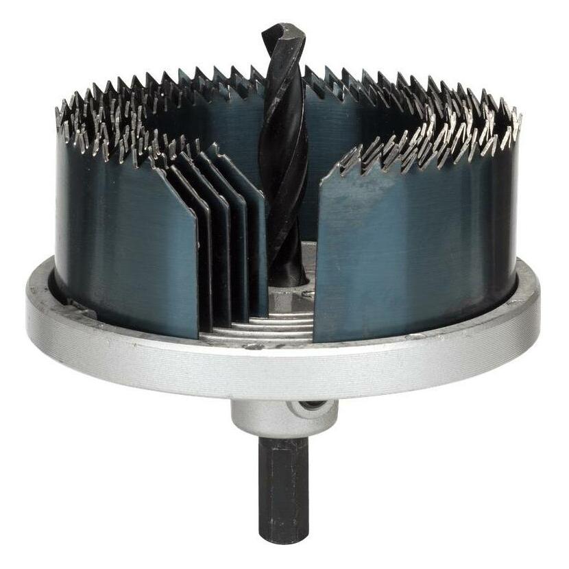 Bosch Zubehör Lochsägen-Set, 5-teilig, Durchmesser: 60 - 92 mm (60 mm, 68 mm, 75 mm, 83 mm, 92 mm) (2607019451)