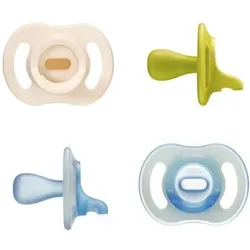 Tommee Tippee, Nuggi, Set Schnuller Night Glow 0-6 M. 4 tlg. (4x, 0 - 6 Monate)